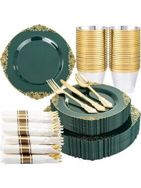 Plastic Plates, Disposable Party